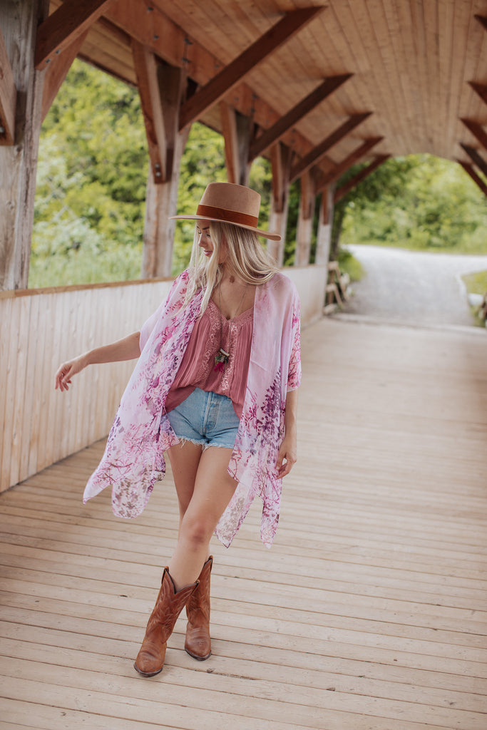 Blossom Kimono - Rosie